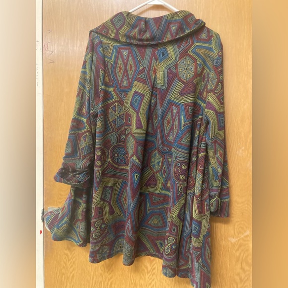 Parsley and sage button front cardigan - Picture 2 of 5